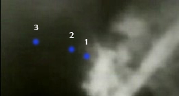 UFO Sphere in motion in Battle of LA 1942 footage